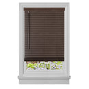 1 of 3:Store de plantation imitation bois GII Madera Falsa 2 sans fil 39 x 64 cm - Acajou 
