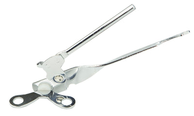 1 of 2:Ouvre-boîte manuel 3 en 1 en acier inoxydable Home Basics, argenté 