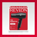 6 of 6:Revlon Essential Lightweight Compact Travel Hair Dryer, Black, 1875 Watts 