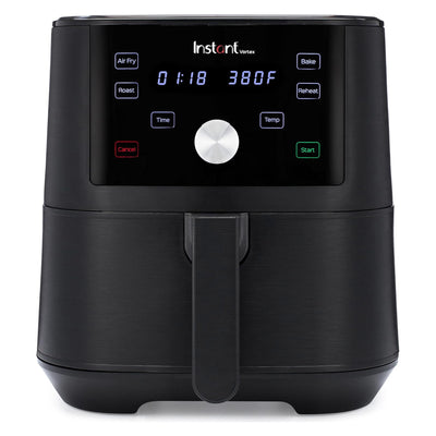 1 of 6:Instant Pot Vortex 4 In 1 Function Air Fryer Oven, 4 Quart, Black 
