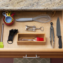 3 of 3:Home Basics 3 x 9 Bamboo Organizer, Natural 