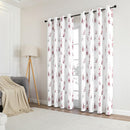 2 of 12:Adela Printed Room Darkening Grommet Window Curtain Panel, 52x84 Inches 