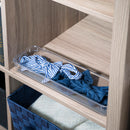2 of 4:Home Basics Organizador de cajones de plástico de 3