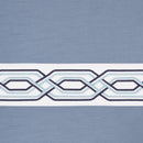36 of 40:Paige Embroidered Kitchen Curtain and Valance Set, Tiers 55x36, Valance 55x13 Inches 