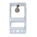 4 of 4:Étagère de douche multi-suspension Bath Bliss, blanche 