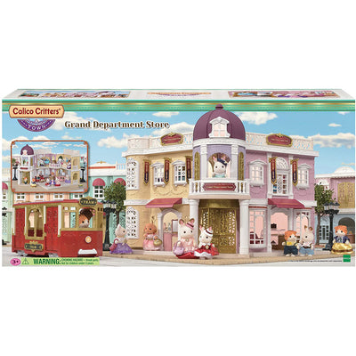 1 of 5:Grand magasin Calico Critters Town Series, maison de poupées de mode 