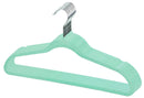 1 of 3:Percha de terciopelo Sunbeam (paquete de 10), menta 