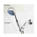 4 of 4:Home Basics Deluxe Handheld 5 Function Shower Massager with 5 FT. Hose, Chrome 