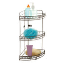 1 of 2:Bath Bliss 3 Tier Corner Bath Shelf in Curls Design 