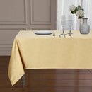 10 of 14:Diamond Jacquard Design Spill Proof Tablecloth 