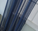 2 of 31:Gretchen Striped Rod Pocket Window Panel with Attached Valance, 54x90 Inches 