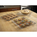 3 of 5:Nifty 3 in 1 Expandable Cooling Rack, Non-Stick, Dishwasher Safe, Chrome, 14x1.5x13.75 - 35 Inches 