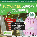 5 of 7:Ecoegg 70 Loads Laundry Detergent Egg, Spring Blossom 