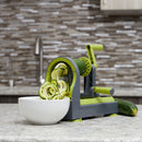 4 of 4:Home Basics 4 Function Tabletop Spiralizer, Green 