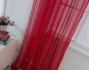 18 of 31:Gretchen Striped Rod Pocket Window Panel with Attached Valance, 54x90 Inches 
