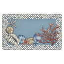 4 of 6:Tapis de sol décoratif anti-fatigue Achim Coastal, bleu, 45 x 76 cm 