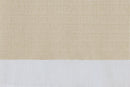 3 of 3:Darcy Window Curtain Valance 58x14 - Tan/White 