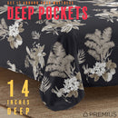 15 of 17:Parure de draps en microfibre PREMIUS Mia Soft, infroissable, noir-taupe 