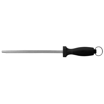 4 of 5:Ensemble de couteaux en acier inoxydable Home Basics avec aiguiseur de lames, noir 