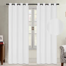 3 of 10:Payton Embossed Room Darkening Grommet Window Panel, 54x84 Inches 