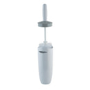 4 of 4:Bath Bliss Contour Toilet Brush and Holder in White 