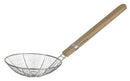 1 of 6:Home Basics Stainless Steel Strainer with Wooden Handle 