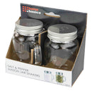 1 of 2:Home Basics 2 Piece Salt and Pepper Mason Jar Set 