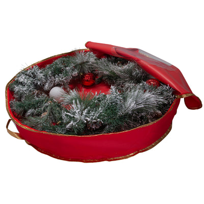 4 of 4:Lot de 2 sacs pour couronnes de Noël Simplify de 61 cm 