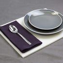 2 of 4:Home Basics 4 Piece Ribbed Stainless Steel Flatware Spoon Set, Silver 