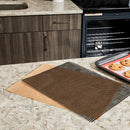 4 of 4:Lot de 3 plaques de cuisson antiadhésives en silicone Home Basics, 40 x 29,5 cm 