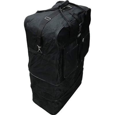 2 of 4:Charlie Sport Expandable Wheel Bag Luggage Black, 36x21x13 Inches 