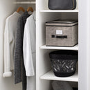 4 of 4:Grande boîte de rangement Simplify en noir 