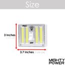 7 of 7:Mighty Power Wireless 4 COB LED Interruptor de luz, 400 lúmenes 