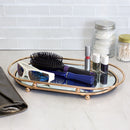 7 of 12:Home Basics Luxury Mirror Vanity Tray, Gold 