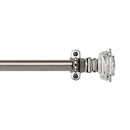13 of 18:Innovative Decorative Room Darkening Wrap Around Curtain Rod and Finial, Brighton 