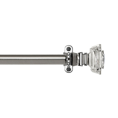 13 of 18:Innovative Decorative Room Darkening Wrap Around Curtain Rod and Finial, Brighton 