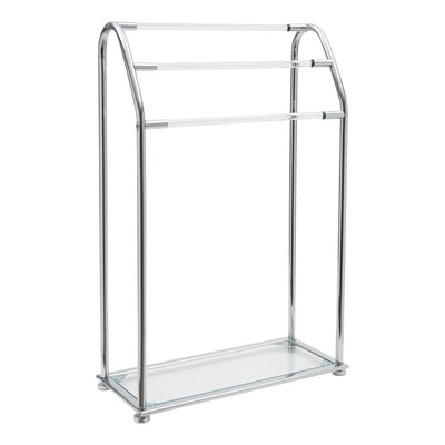 1 of 4:Neu Home Freestanding Acrylic Towel Rack 