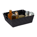 2 of 4:Grand bac de rangement tissé Simplify en noir 