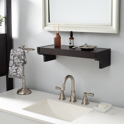 3 of 4:Neu Home Ambassador Wall Mounting Shelf in Espresso 