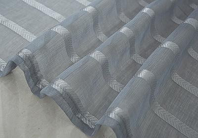 15 of 31:Gretchen Striped Rod Pocket Window Panel with Attached Valance, 54x90 Inches 