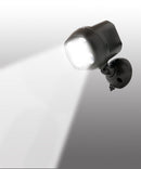 2 of 4:Mighty Power Wireless Motion Sensor 4 Ultra Bright CREE LED Floodlight, 2-Pack, Weatherproof, Brown 
