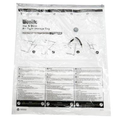 2 of 6:Woolite Air-Tight Jumbo Cube Vacuum Storage Bags 
