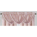 2 of 18:Rideau de fenêtre à passe-tringle et cantonnière en jacquard floral Magnolia, tous vendus séparément 
