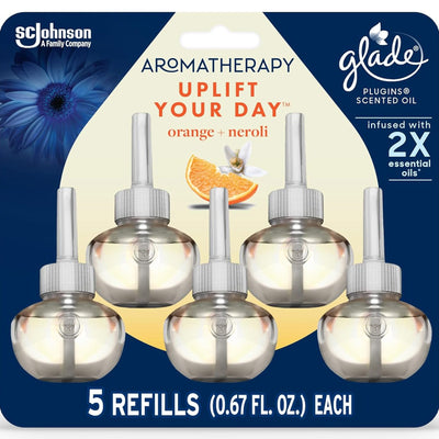 1 of 4:Glade PlugIns Refills Air Freshener, Uplift Your Day Scent, 3.35 Fl Oz, 5 Count 