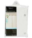2 of 3:Revestimiento de ducha extralargo Bath Bliss en blanco 