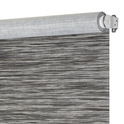3 of 4:Cords Free Privacy Jute Shade 58X72 Smoke 