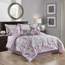1 of 2:Katrina Vines Printed 5-Piece Comforter Set 