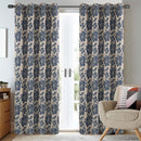 5 of 5:Breanne Floral Jacquard Grommet Window Panel, 54x84 Inches 