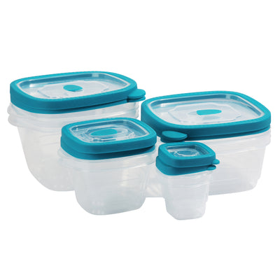 2 of 4:Ensemble de 16 contenants de conservation des aliments Kitchen Details 