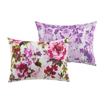4 of 8:Roseanne 5-Piece Floral Printed Comforter Set 